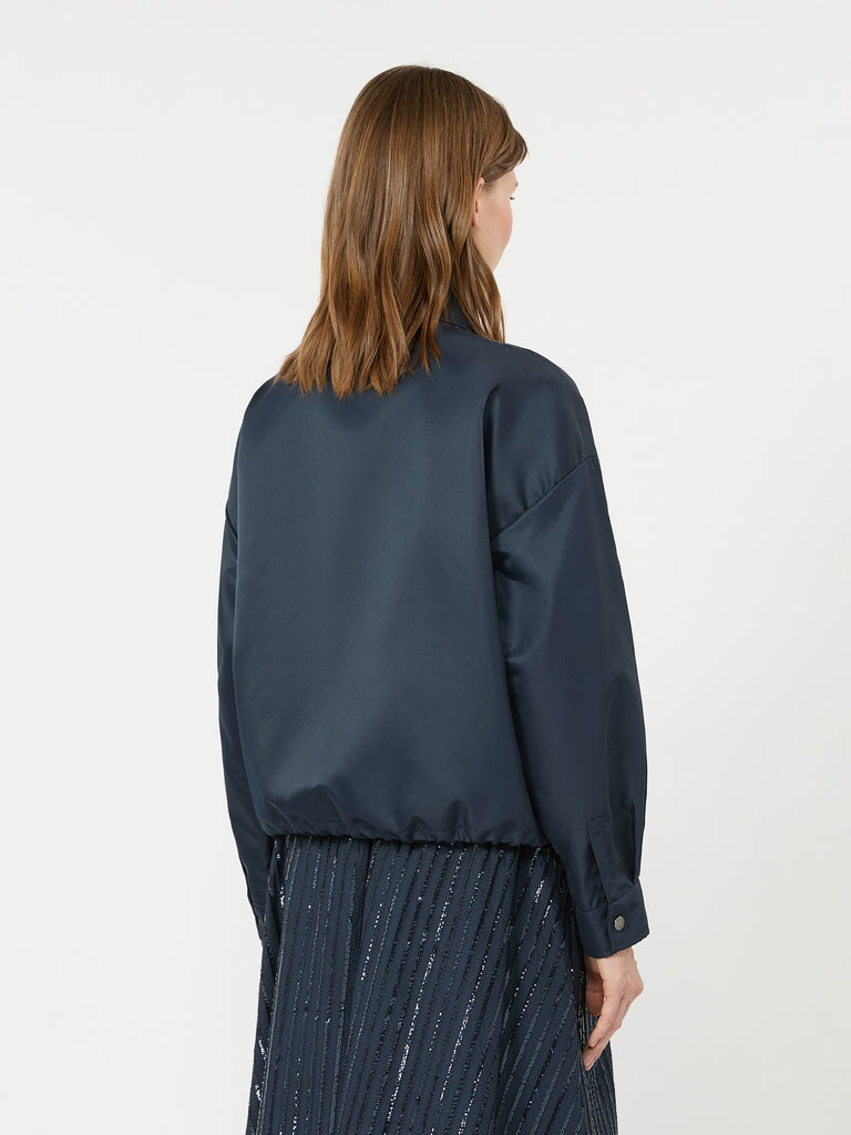 max mara water-repellent twill jacket