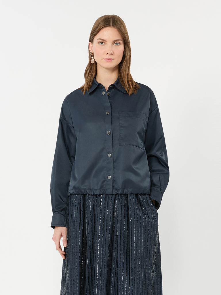 max mara water-repellent twill jacket