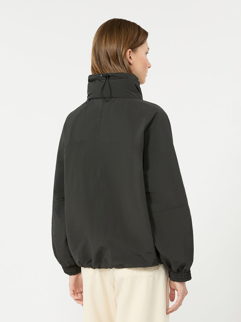 max mara washed water-repellent canvas jacket