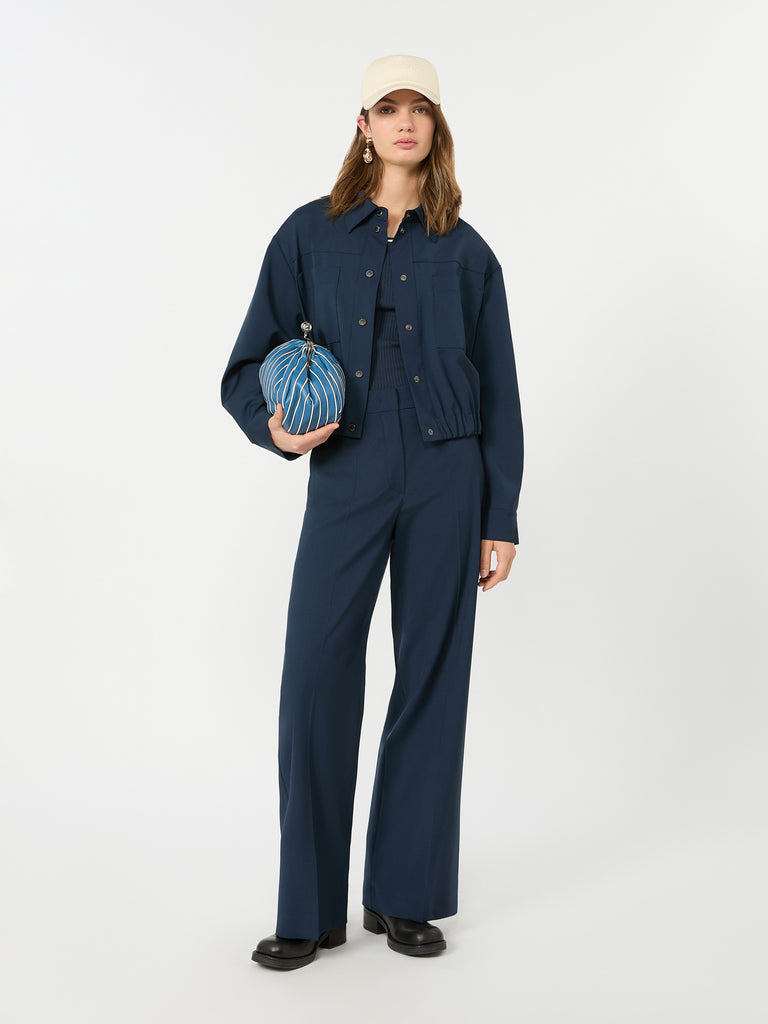 max mara short woollen cloth jacket