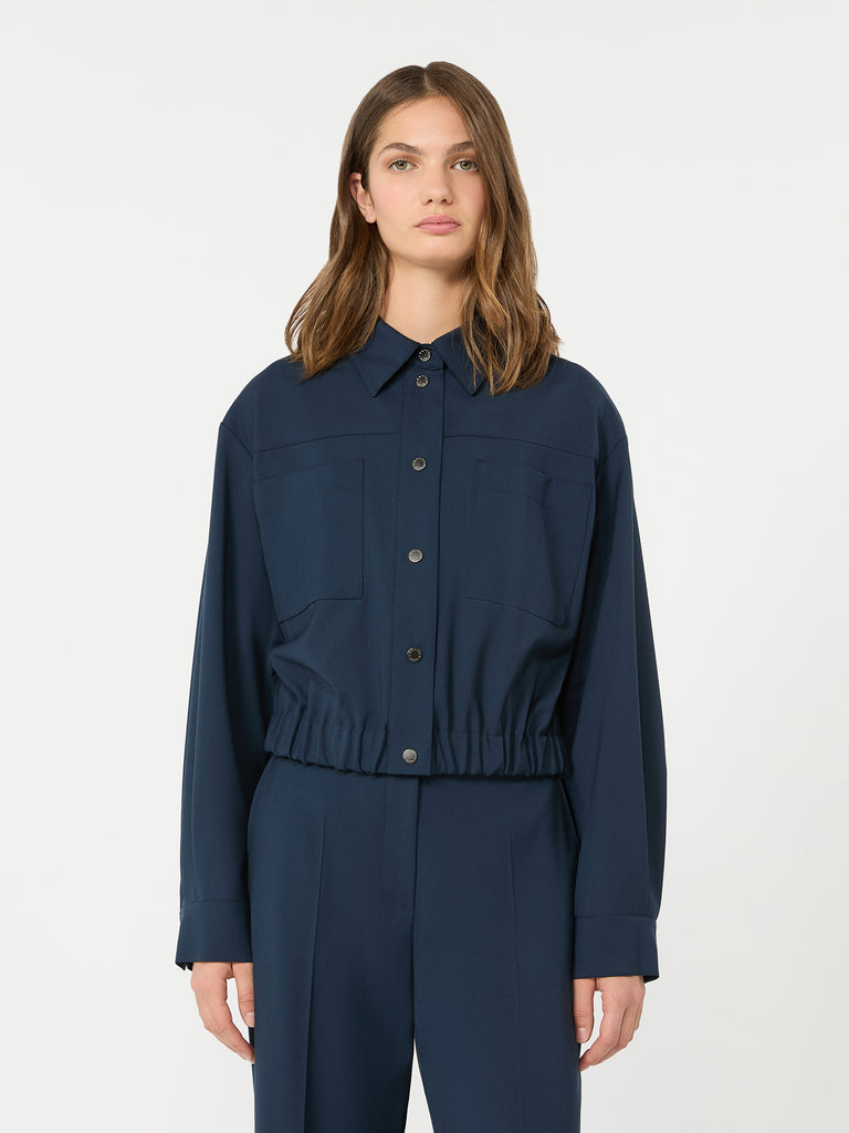 max mara short woollen cloth jacket