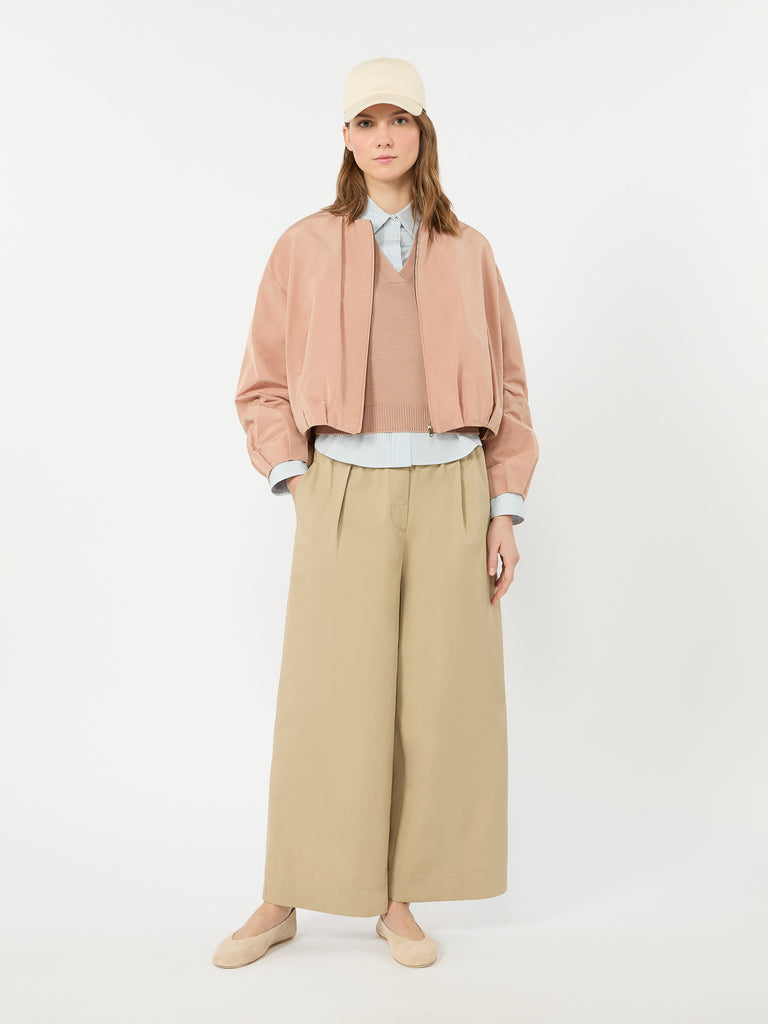 max mara جاكيت قصير من التافتا