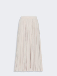 Plissé-Pleated Skirt for Women - Ivory - Max Mara KSA