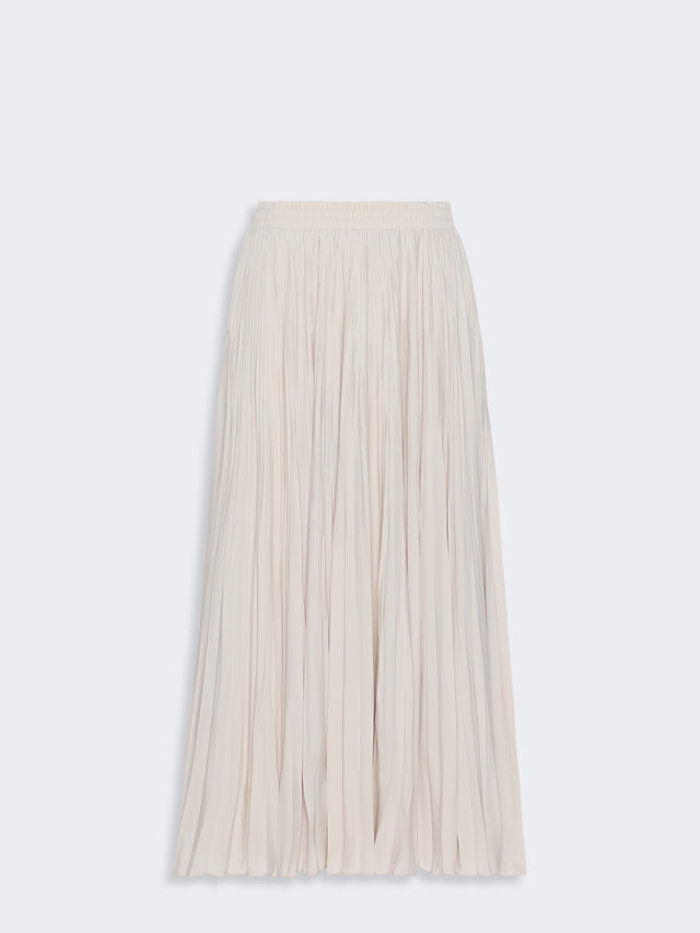 Plissé-Pleated Skirt for Women - Ivory - Max Mara KSA