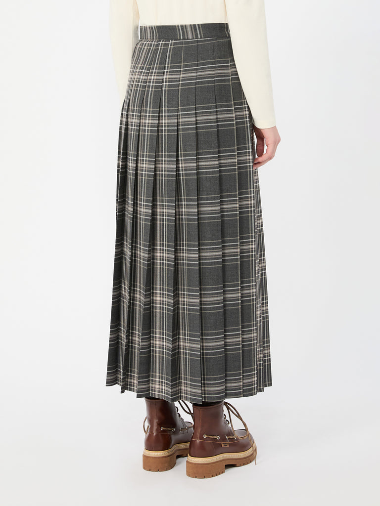 max mara wool batavia pleated skirt