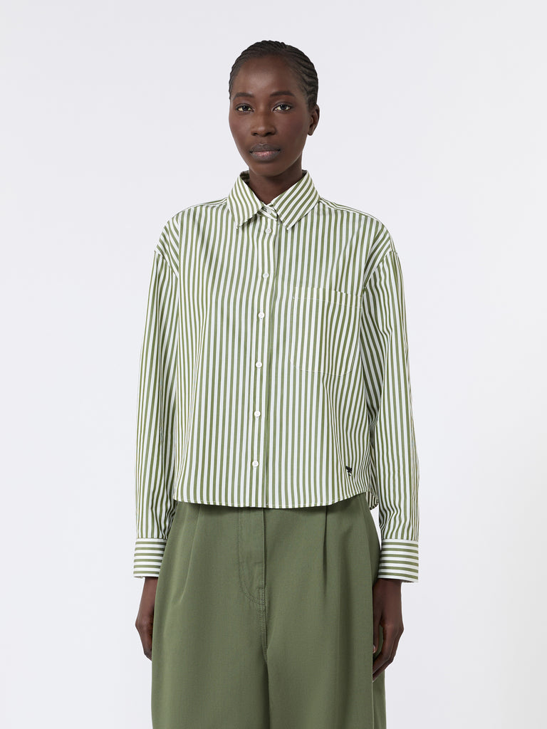 max mara قميص بوبلين قطن