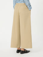 Flared Cotton Gabardine Trousers for Women - Beige - Max Mara KSA