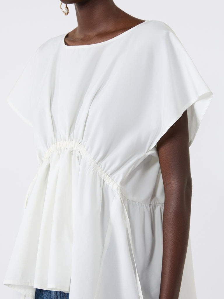 max mara cotton poplin blouse