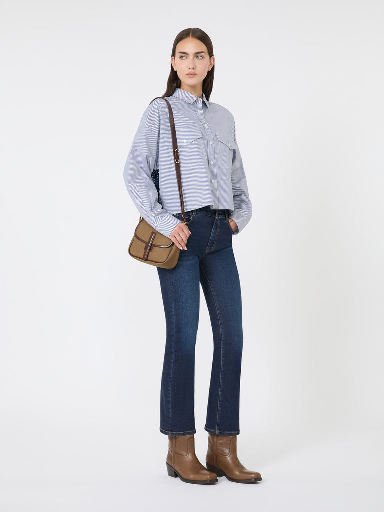 max mara جينز بقصة ضيقة من الدينيم