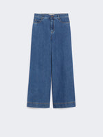 Wide-Leg Denim Jeans for Women - Navy - Max Mara KSA