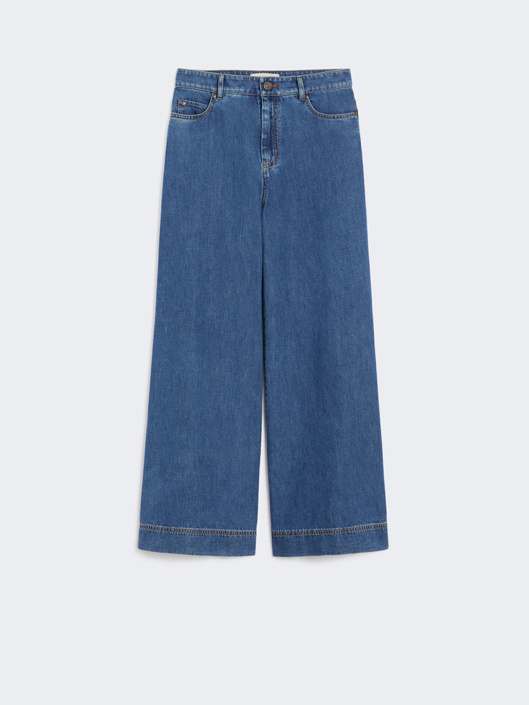 max mara wide-leg denim jeans