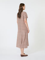 Printed Silk T-Shirt Dress for Women - Antique Rose - Max Mara KSA