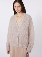 Mohair Cardigan for Women - Sand - Max Mara KSA