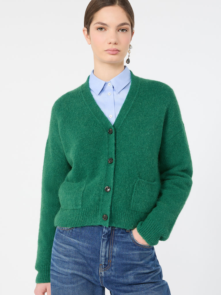 max mara alpaca and cotton yarn cardigan