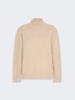 Cashmere Turtleneck Sweater for Women - Beige - Max Mara KSA