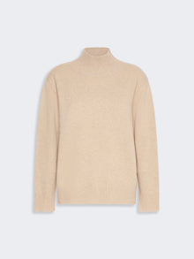 Cashmere Turtleneck Sweater for Women - Beige - Max Mara KSA