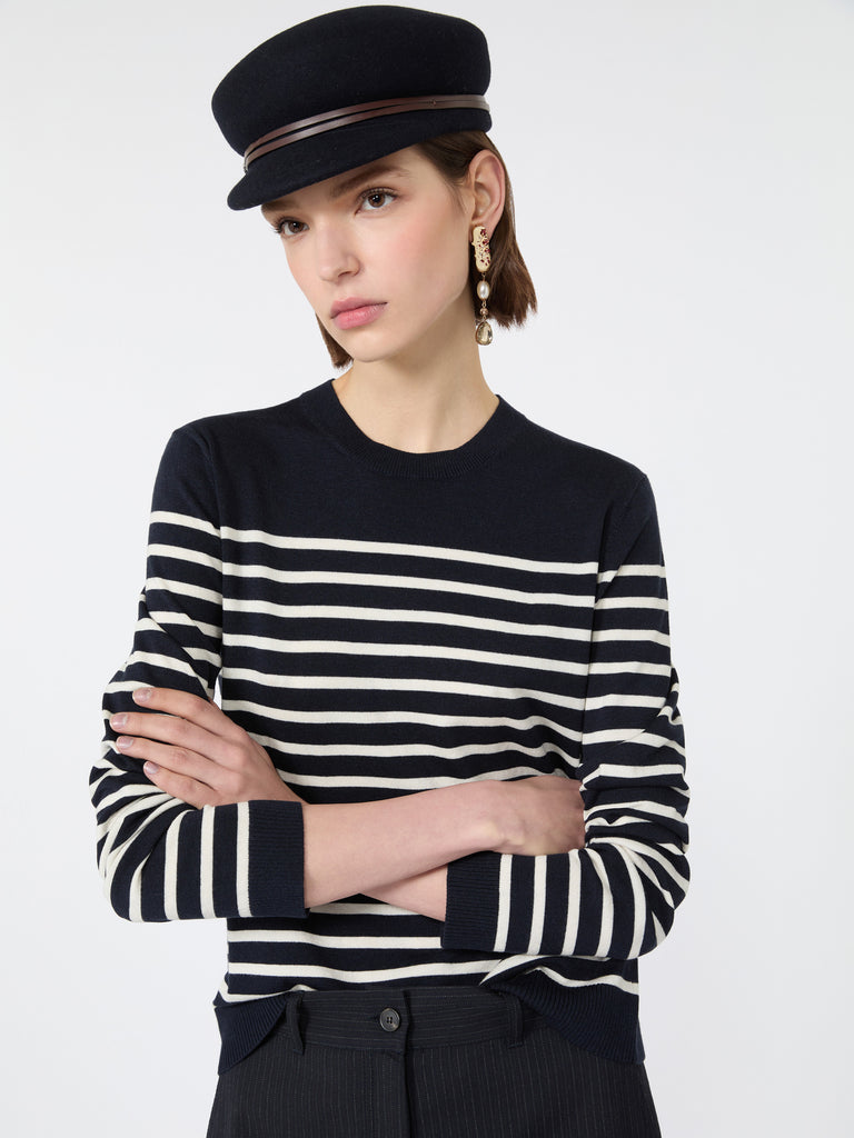 max mara silk and wool yarn sweater