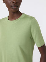 Wool, Silk And Cashmere Sweater for Women - Green - Max Mara KSA