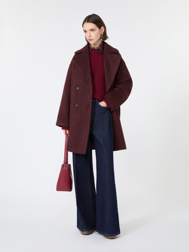 max mara كنزة من مزيج الألبكة والصوف