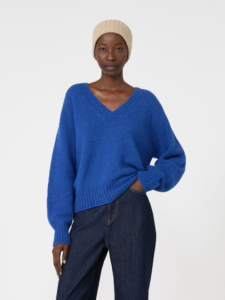 max mara كنزة من خيوط الألبكة والقطن