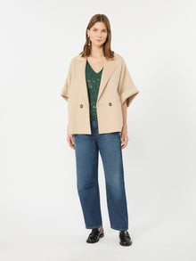 Sleeveless Sweater With Sequin Detail for Women - Green - Max Mara KSA