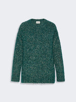 Alpaca, Cotton And Wool Blend Sweater for Women - Dark Green - Max Mara KSA