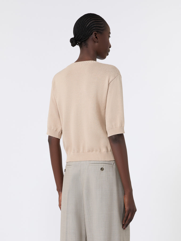max mara embroidered cotton yarn sweater