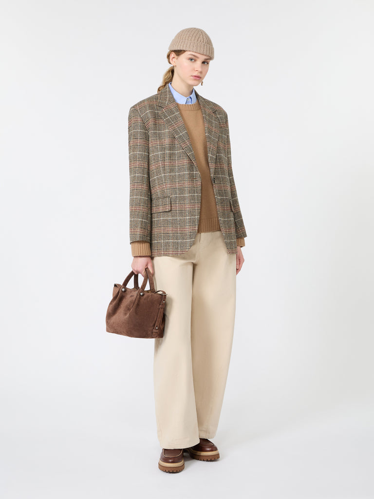 max mara سترة بقصة فضفاضة من الصوف