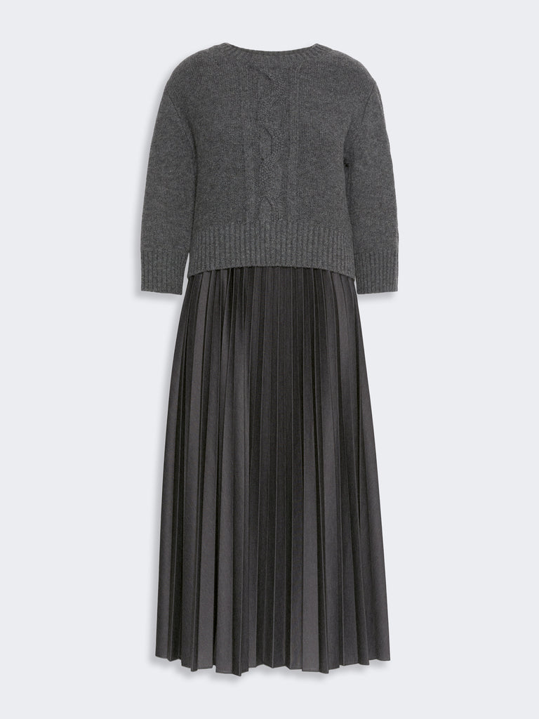 max mara jersey dress with a wool top