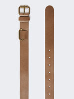 Leather Belt for Women - Tobacco - Max Mara KSA