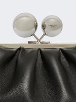 Medium Calfskin Pasticcino Bag for Women - Black - Max Mara KSA