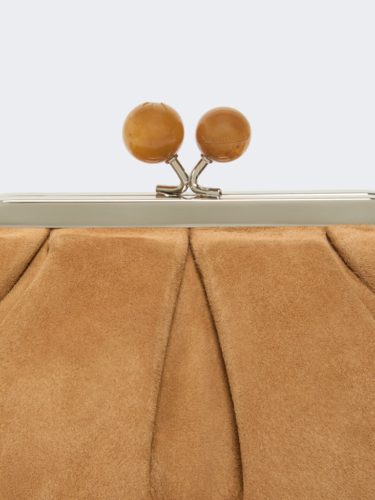 max mara small suede pasticcino bag