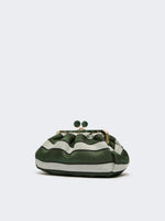Medium Pasticcino Bag In Linen, Silk And Cotton Jacquard for Women - Sage Green - Max Mara KSA