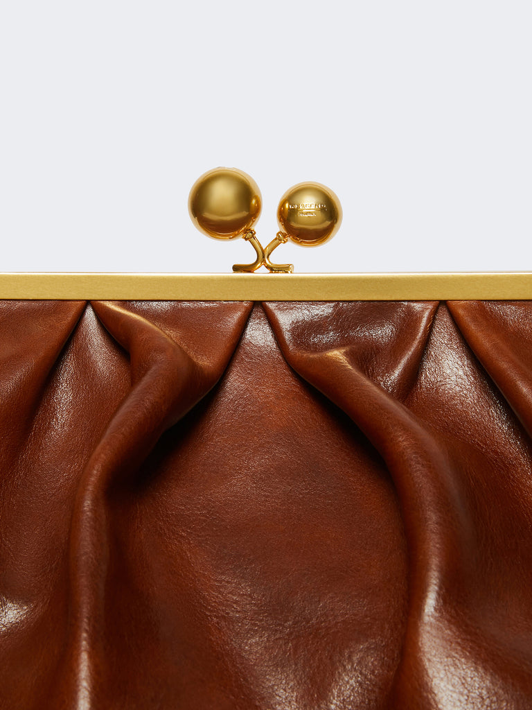 max mara xxl leather pasticcino bag