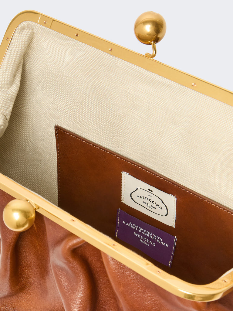 max mara xxl leather pasticcino bag