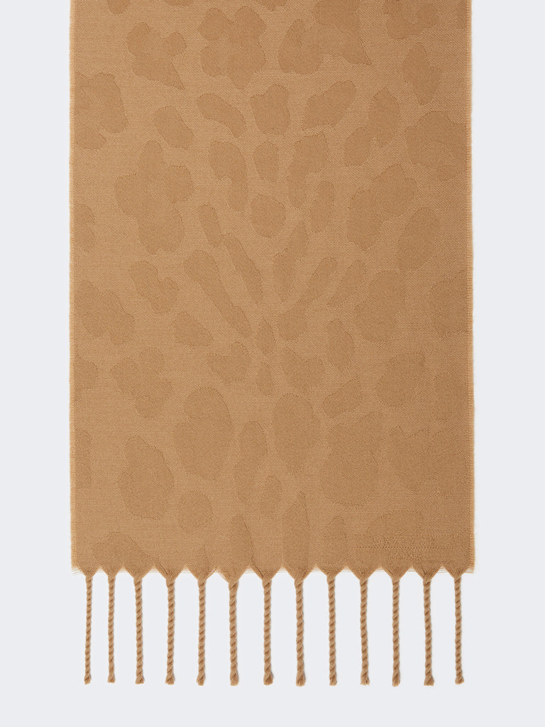 max mara jacquard wool stole