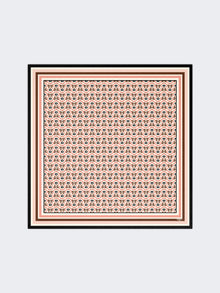 Printed Silk Scarf for Women - Ivory - Max Mara KSA