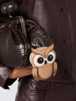 Leather Coin Purse for Women - Beige - Max Mara KSA
