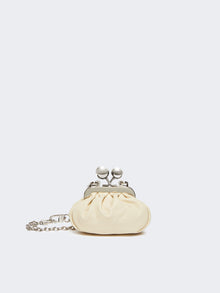 Nappa Sheepskin Nano Pasticcino Bag for Women - Ivory - Max Mara KSA