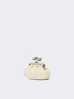 Nappa Sheepskin Nano Pasticcino Bag for Women - Ivory - Max Mara KSA