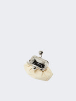 Nappa Sheepskin Nano Pasticcino Bag for Women - Ivory - Max Mara KSA