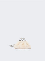 Mini Pasticcino Bag With A Soft Texture for Women - Ivory - Max Mara KSA