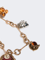 Chain Necklace With Charms for Women - Gold - Max Mara KSA