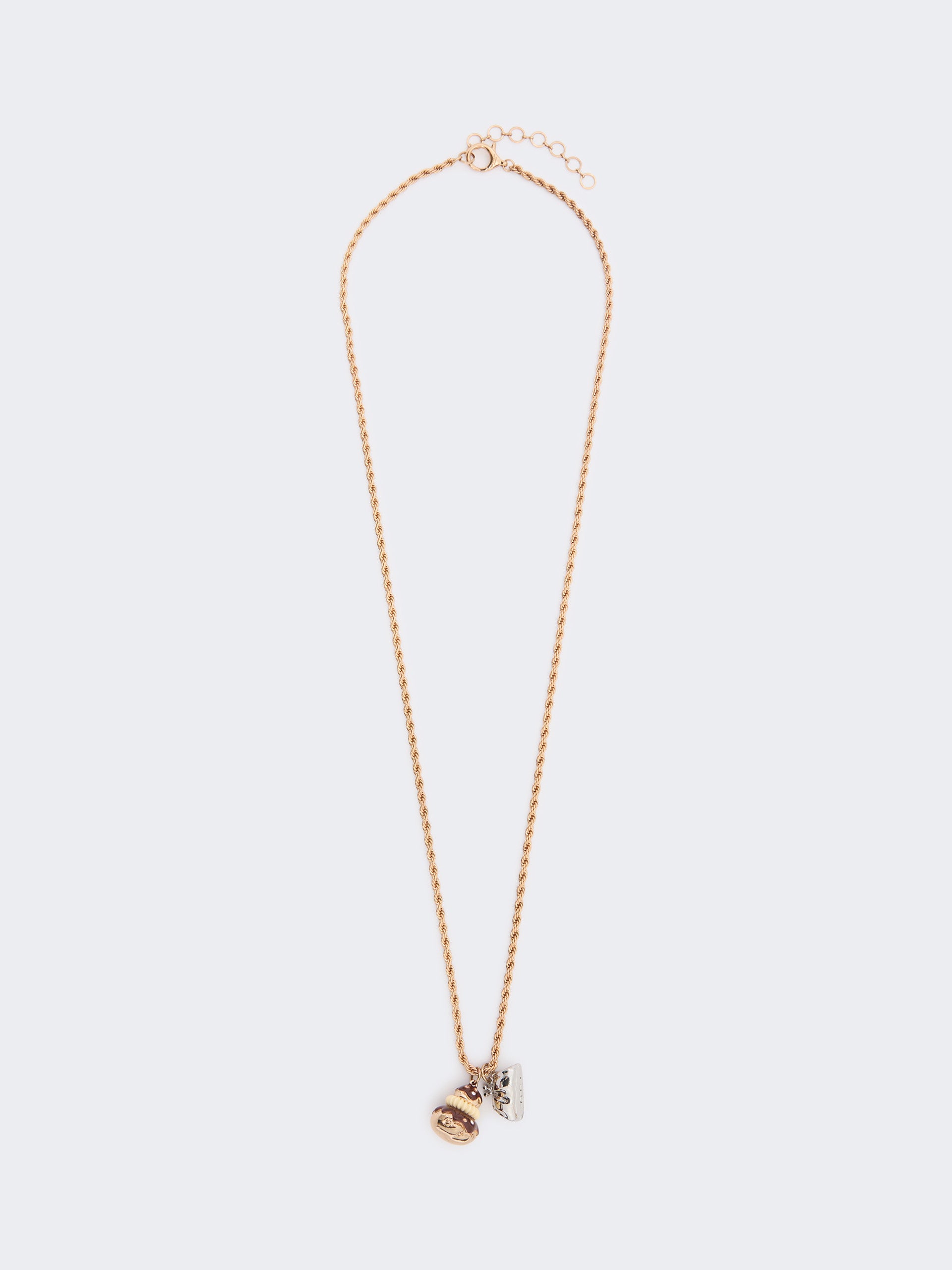 Long Necklace With Pendants for Women - Gold - Max Mara KSA