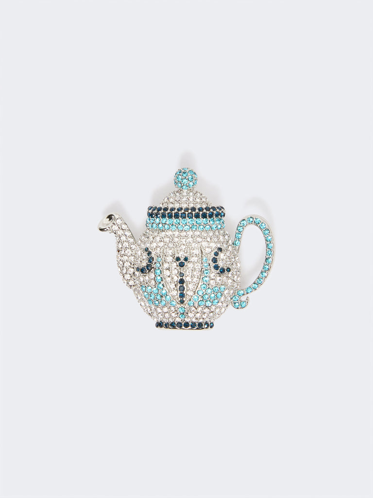 max mara rhinestone brooch