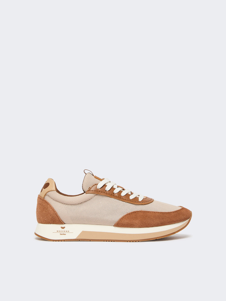 max mara low-top sneakers in technical fabric