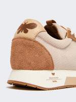 Low-Top Sneakers In Technical Fabric for Women - Camel - Max Mara KSA