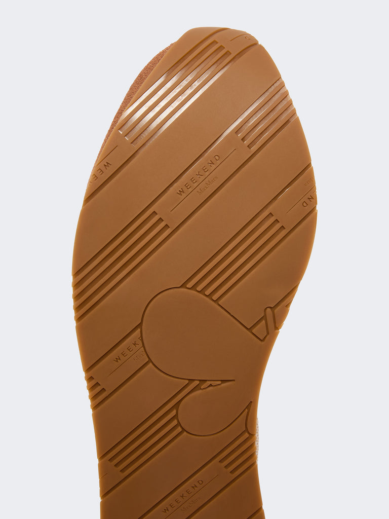 max mara low-top sneakers in technical fabric