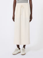 Milano-Knit Jersey Skirt for Women - Ivory - Max Mara KSA