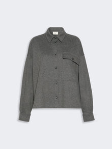 Micro Jacquard Jersey Jacket for Women - Light Grey - Max Mara KSA